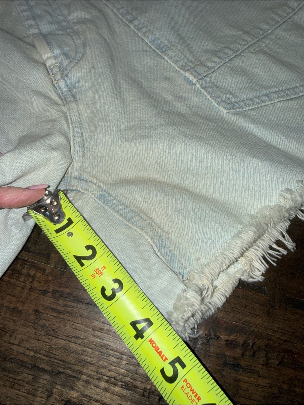 We The Free Moxi Rope-Drawstring Denim Shorts - Picture 9 of 11